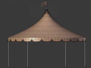 Events Tent 3D Model