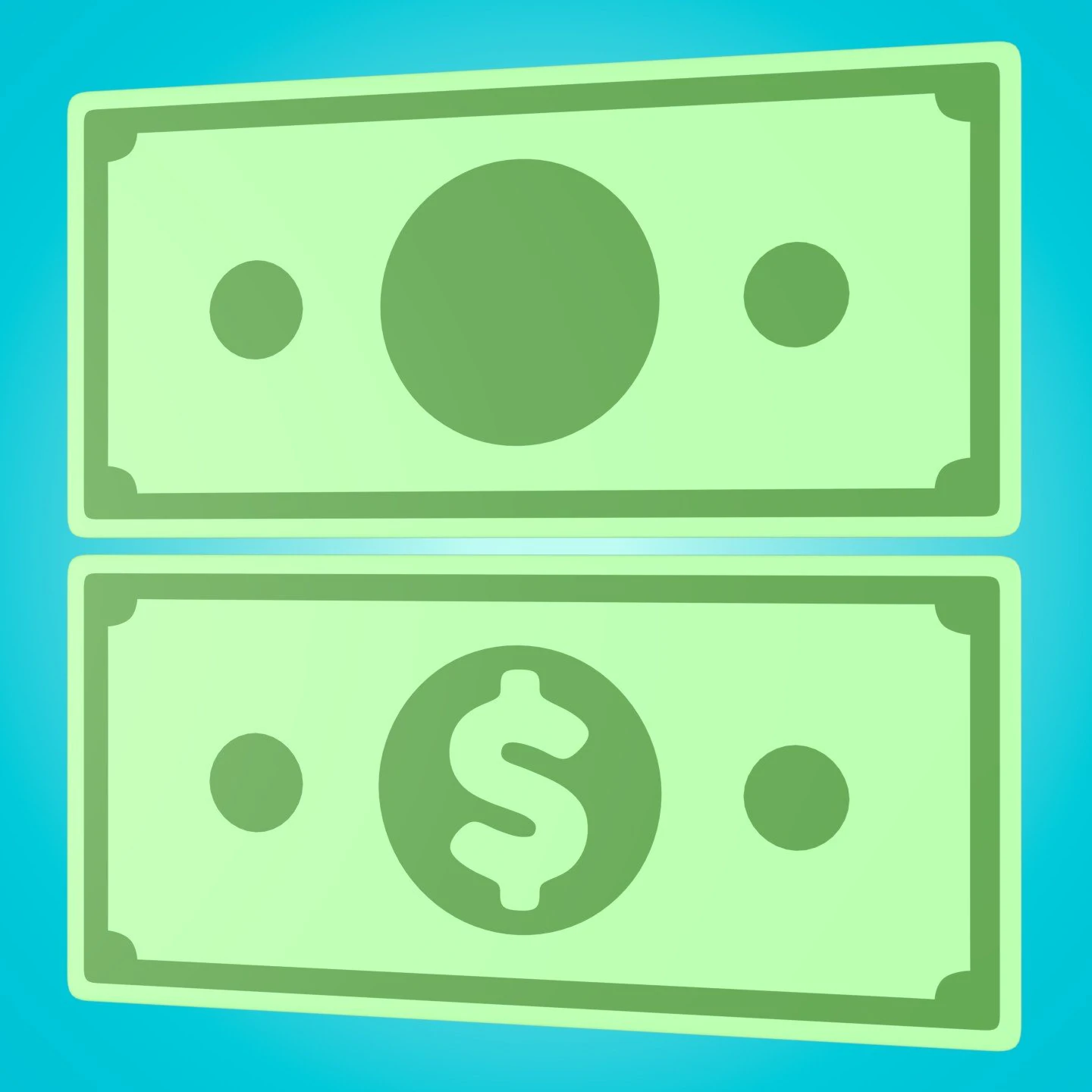 Cartoon Bills 3D Model .c4d .max .obj .3ds .fbx .stl .blend 