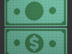 Cartoon Bills 3D Model