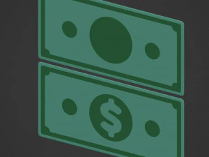 Cartoon Bills 3D Model