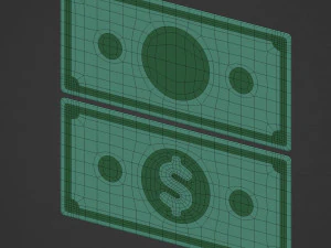 Cartoon Bills 3D Model