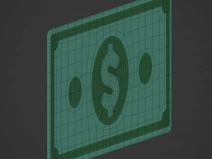 Cartoon Bills 3D Model