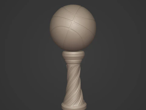 Basketbol Kupası 3D Baskı Modeli