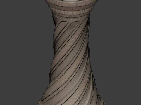 Basketbol Kupası 3D Baskı Modeli