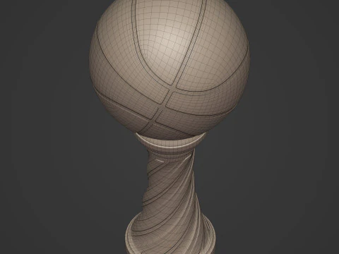 Basketbol Kupası 3D Baskı Modeli