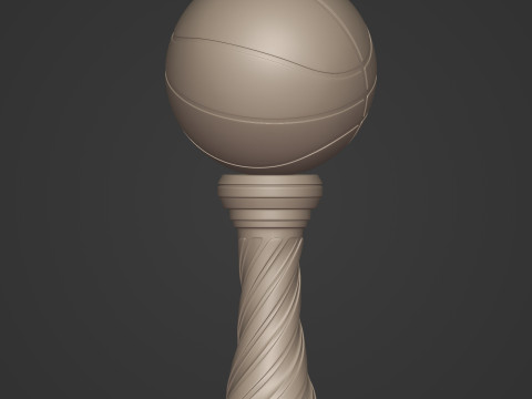 Basketball Trophy Modello di stampa 3D