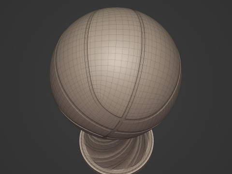 Basketball Trophy Modello di stampa 3D