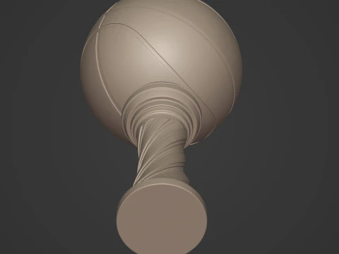 Basketbol Kupası 3D Baskı Modeli