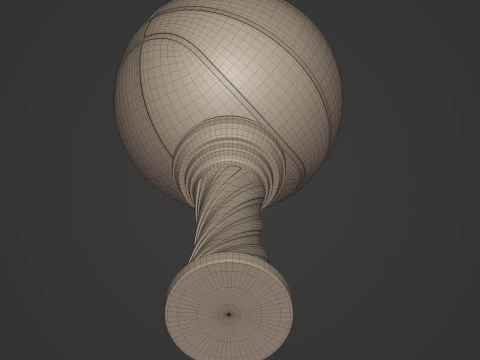 Basketbol Kupası 3D Baskı Modeli