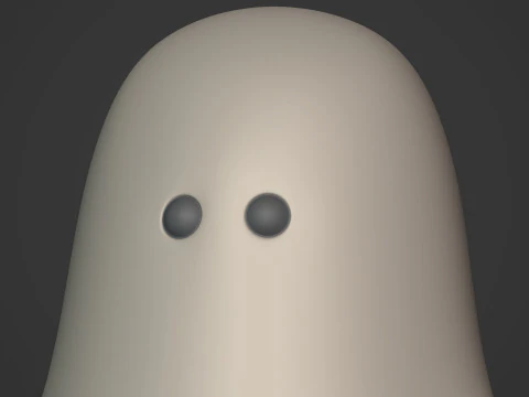 Cartoon Character -- Rigged 3D Model