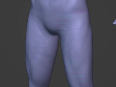 Swimmer - Rigged 3D Model
