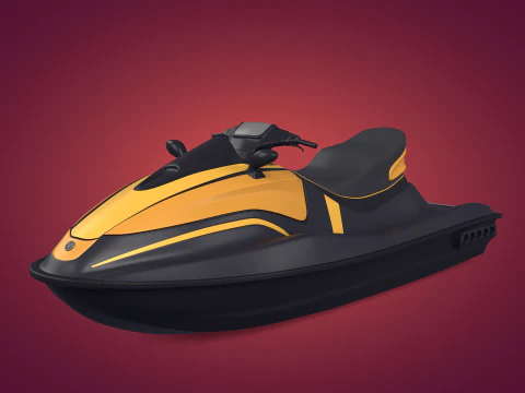 Generisches JetSki &ndash; Originaldesign 3D Modell