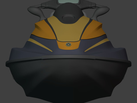 Generic JetSki -- Original Design 3D Model