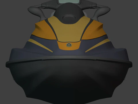 Generic JetSki -- Original Design 3D Model