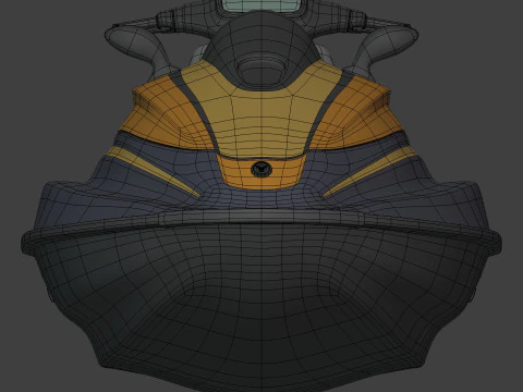 Generic JetSki -- Original Design 3D Model