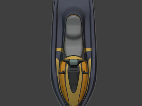Generic JetSki -- Original Design 3D Model