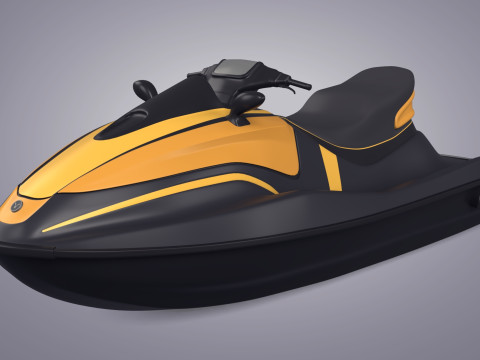 Jet Ski G&eacute;n&eacute;rique Modèle 3D