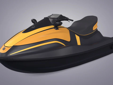 Generisches Jetski 3D Modell