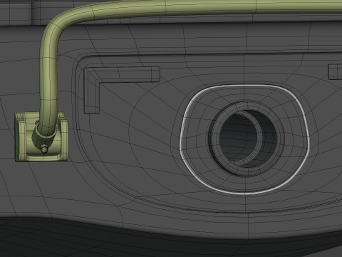 Typowy skuter wodny Model 3D