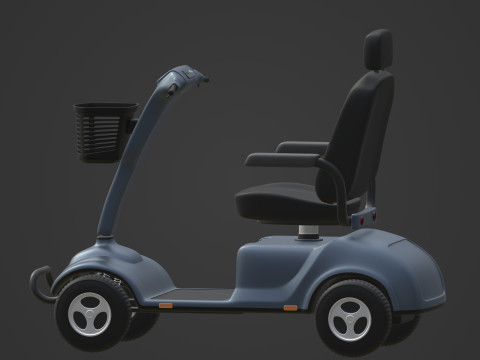 Универсальный мобильный скутер 3D Модель