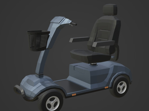 Универсальный мобильный скутер 3D Модель