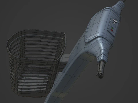 Generic Mobility Scooter 3D Model