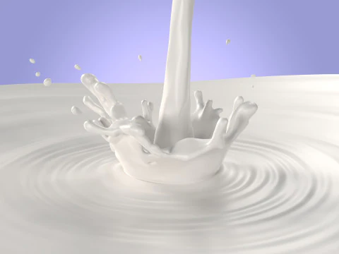 Crown Splash - Liquid - Water - Milk - Juice - Chocolate - Paint 3D Model