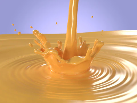 Crown Splash - Liquid - Water - Milk - Juice - Chocolate - Paint 3D Model