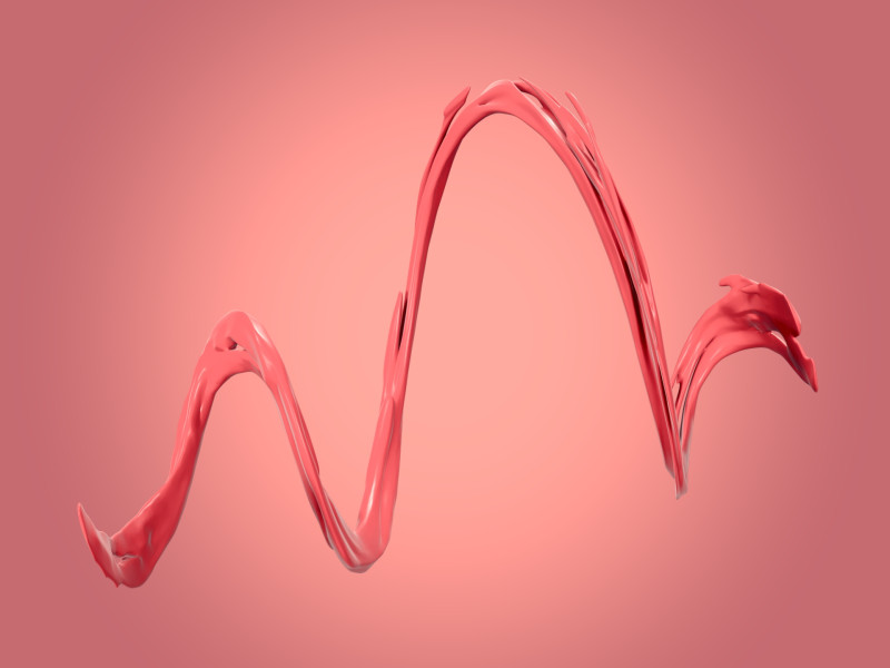 Paint Splash 3D Model .c4d .max .obj .3ds .fbx .stl .blend