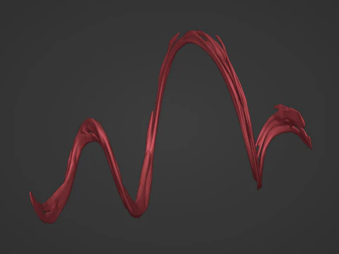 Paint Splash 3D Model