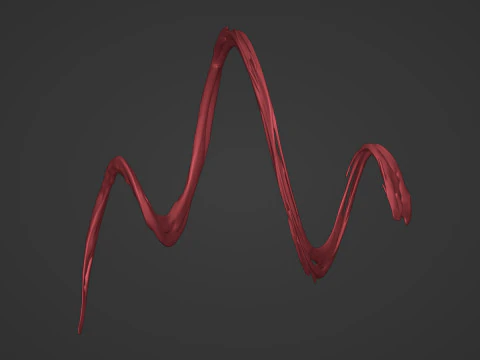 Paint Splash 3D Model