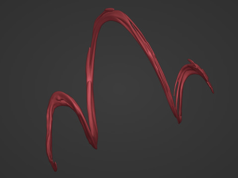 Paint Splash 3D Model