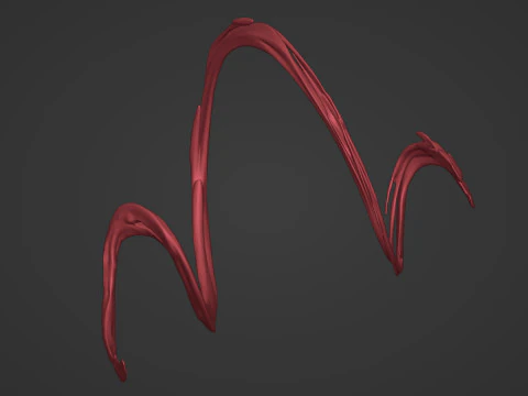 Paint Splash 3D Model