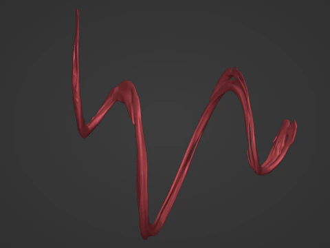 Paint Splash 3D Model