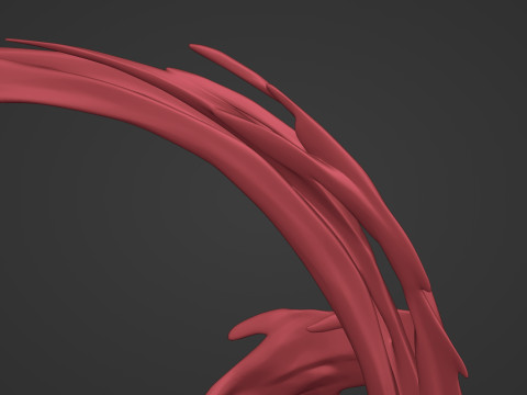 Paint Splash 3D Model