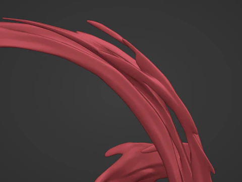 Paint Splash 3D Model