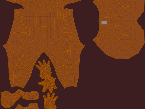 Cartoon Man -- Stickman with High Quality IK and FK Rig 3D Model