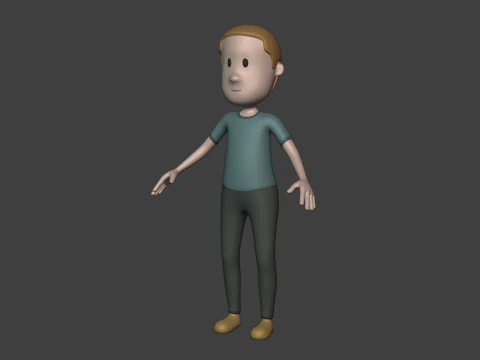 Cartoon Transport - Delivery Pack 3D Model