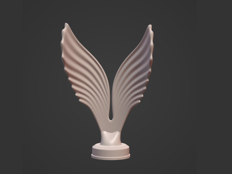 Figura de &aacute;guila abstracta Modelo 3D