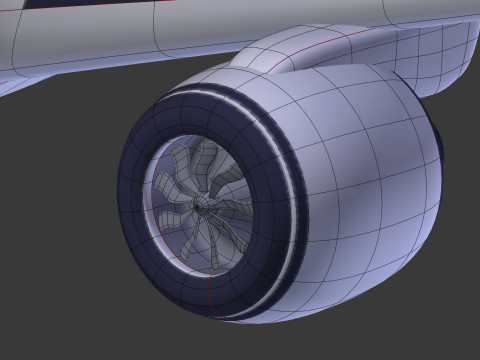 Avi&atilde;o dos desenhos animados V3 Modelo 3D