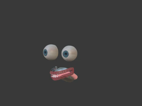 Rigged Baby Model 3D Model