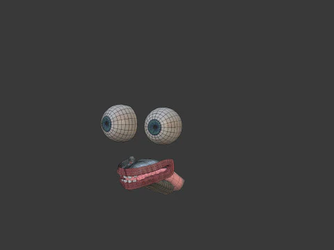 Rigged Baby Model 3D Model