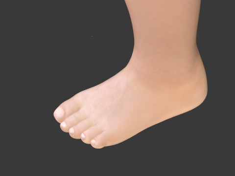 Modelo de beb&eacute; ama&ntilde;ado Modelo 3D