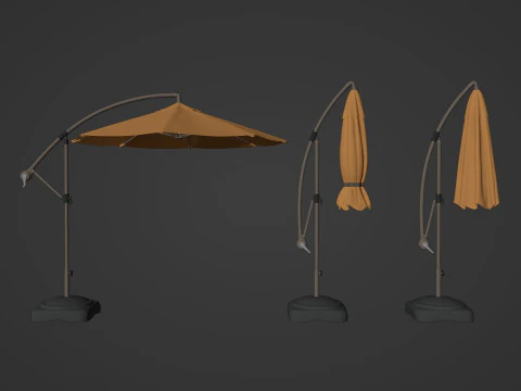 Patio Umbrella 3D Model