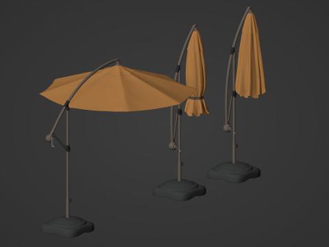 Sombrilla para patio Modelo 3D
