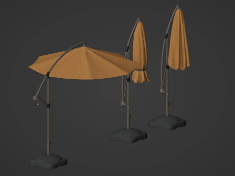 Patio Umbrella 3D Model
