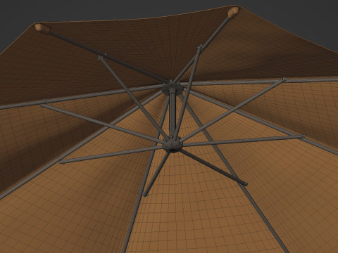 Sombrilla para patio Modelo 3D