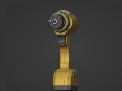 Perceuse sans fil Modèle 3D