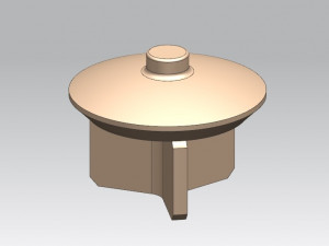 non-return valve 3D 프린트 모델