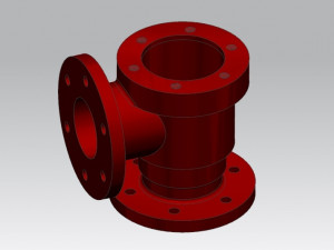 non-return valve 3D 프린트 모델